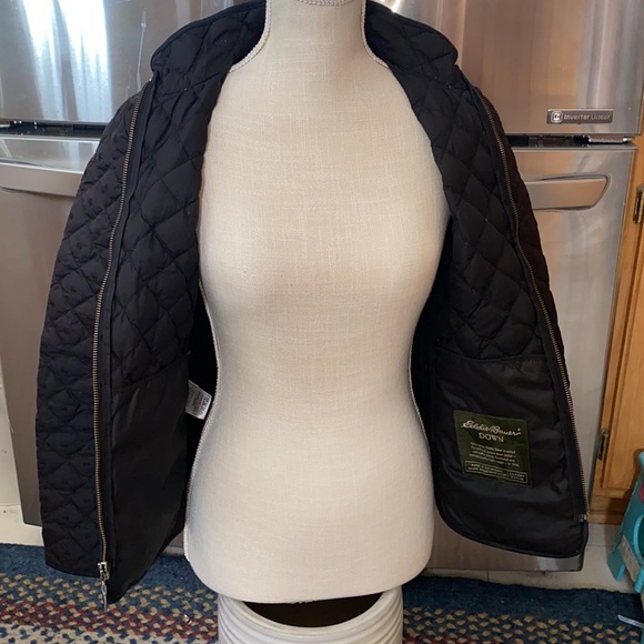 Womens Eddie Bauer Quilted Tech Down Jacket STUNNING! Size Small🔥 - Picture 8 of 16